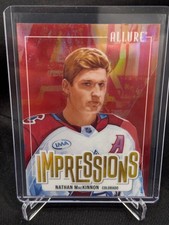 2025-26 UPPER DECK ALLURE HOCKEY #I-1 NATHAN MACKINNON IMPRESSIONS SSP RARE