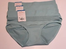 NWT Warners No Pinching NO Problems Hipster Panties RU3231P Size XL 8  3 Pairs