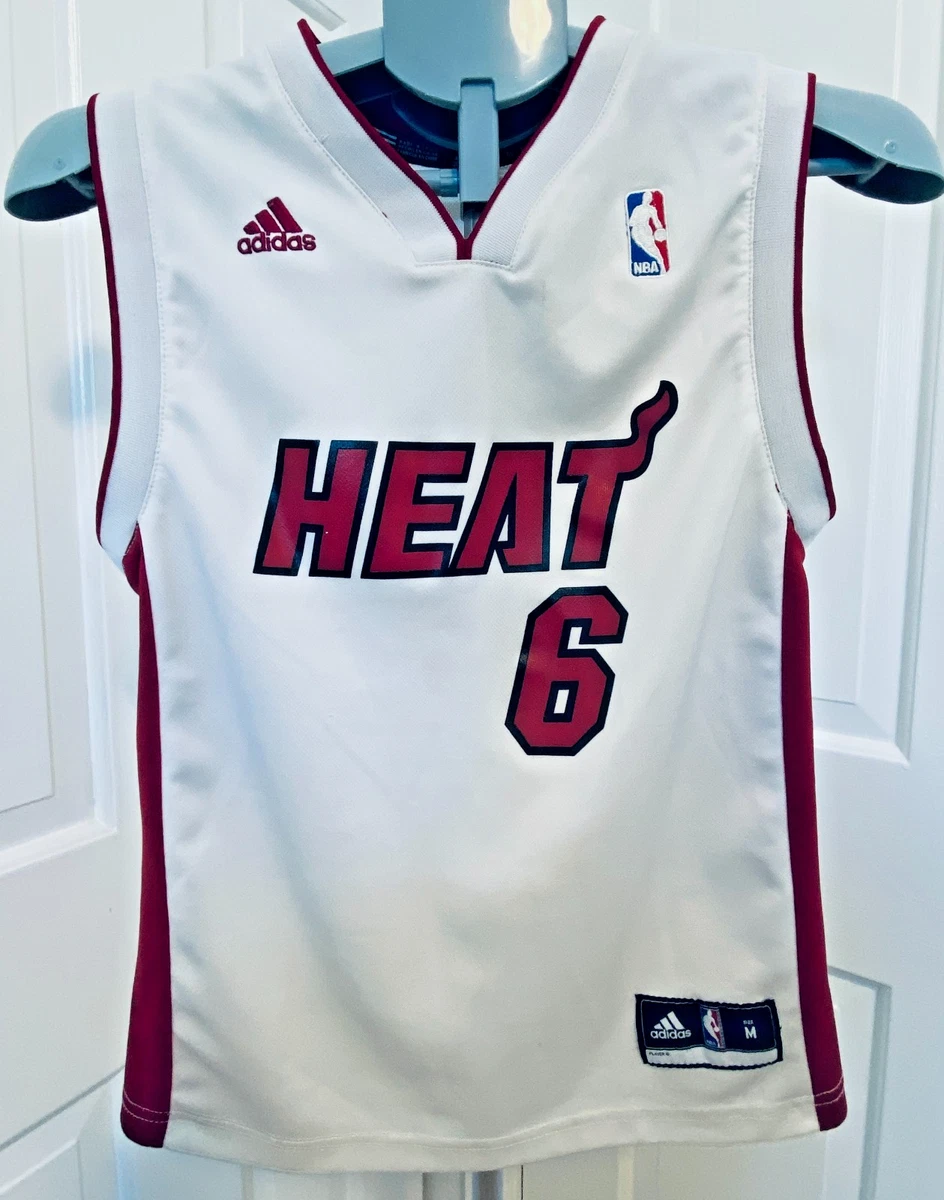 LeBron James Miami Heat White NBA Fan Apparel & Souvenirs for sale