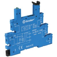 Finder - Relaissockel Schraubfassung 93.01.8.240 Blau