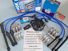 NGK Wire Plugs Distributor Cap & Rotor fits 3.3 V6 Pathfinder QX4 Frontier Xtera