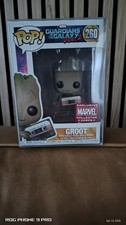 Funko Pop Marvel #260 GOTG Baby Groot with Mix Tape Collector Corps Exclusive