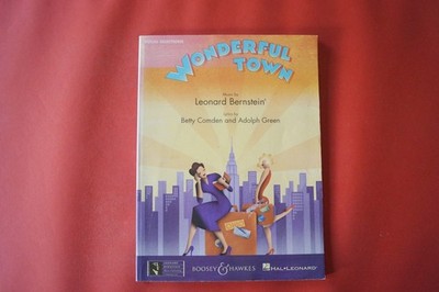 Wonderful Town .Songbook Notenbuch .Piano Vocal