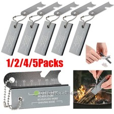 LOT Emergency Fire Ferro Rod Magnesium Flint Fire Starter Survival Camping Tools
