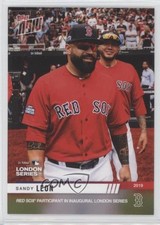 2019 Topps Now London Series Sandy Leon #LS-15 0x8e