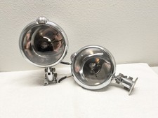 Vintage Set Unity Model S6 Chrome Boattruck Spotlight Flood Lights Vintage Set Unity Model S6 Chrome Boattruck Spotlight Flood Lights