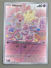 Pokemon Milcery 152/142 Illustration Rare Holo Sv07 Stellar Crown on eBay