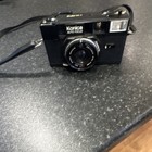 Konica C35 AF2 Autofocus 35mm Compact Film Camera Black with Strap