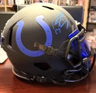 Peyton Manning Signed Colts Authentic Full-Size Helmet w/Visor & 4x6 Photo NFL