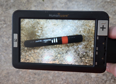 HumanWare Explore 5 NOM-300 Handheld Electronic Magnifier Low Vision READ