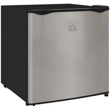 Image of HOMCOM 35L Tabletop Freezer with Adjustable Temperature Wire Shelf Silver