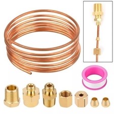 Oil Pressure Gauge Tubing Kit Copper Copper Line Tubing Install Kit Wfittings