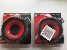 3.5 Inch Speakers Dual Electronics New Sealed Pair