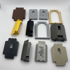 12pc LEGO Castle Pieces Mountain Rock Wall Panels Vintage