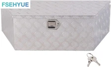 26/29/34/35/39 Inch Aluminum Trailer Storage Tongue Tool Box Pickup Truck Bed