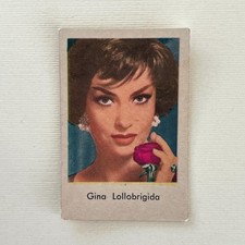 1963 Dutch Gum Gum Unnumbered Set 2 Gina Lollobrigida