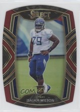 2020 Panini Select Club Level Maroon Prizm Die-Cut Isaiah Wilson #291 0g27
