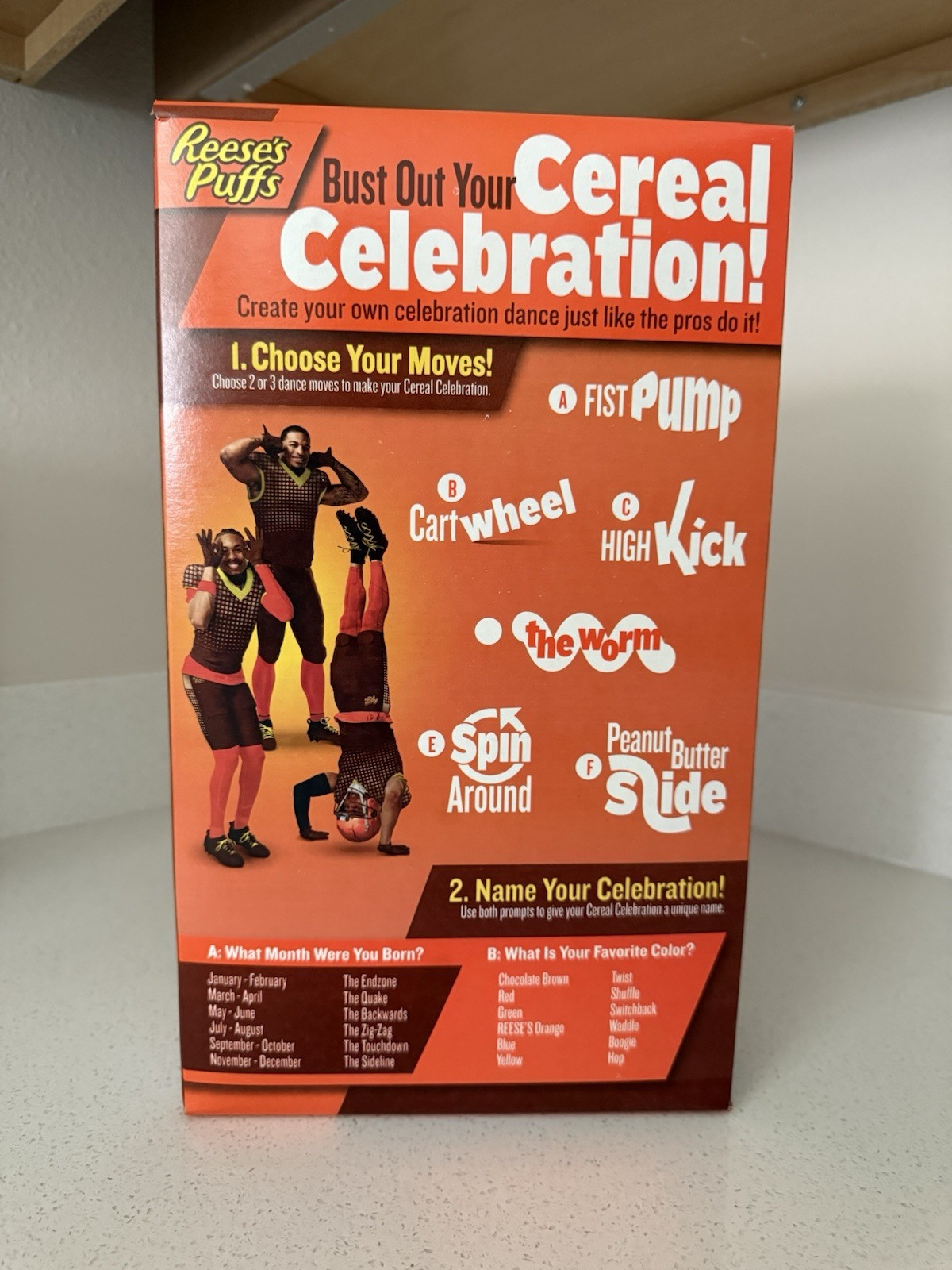 Reeses Puffs- Cereal Celebrations- JaMarr Chase, Amon St Brown, Justin Jefferson