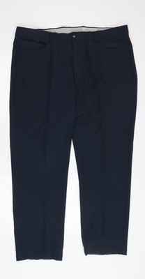 Schwarze Herrenhose UK Größe 38 Greg Norman