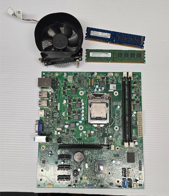 Dell Optiplex 3010 LGA1155 Motherboard  W/ CPU - Ram 8gb - Cooler - Tested