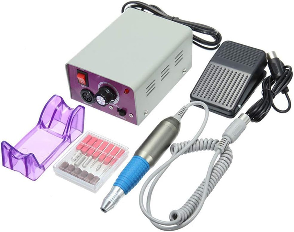 Trapano Elettrico per Unghie Professionale - Fresa 35000 RPM per Manicure