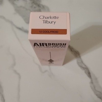 Charlotte Tilbury Airbrush Flawless Matte Foundation Full Coverage 12 Cool NEW  