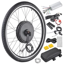 Xcceries 48V 1000W 26" Front Wheel Electric Bicycle Kit E-Bike Cycling