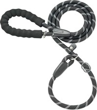 iYoShop Durable Slip Lead Dog Leash with 1/2" x 6 FT 35 120 lbs. , Black