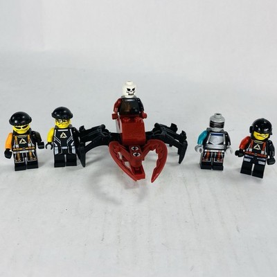 Lot of 5 Lego Alpha Team Minifigures Android Flex Arrow Charge Ogel Minion