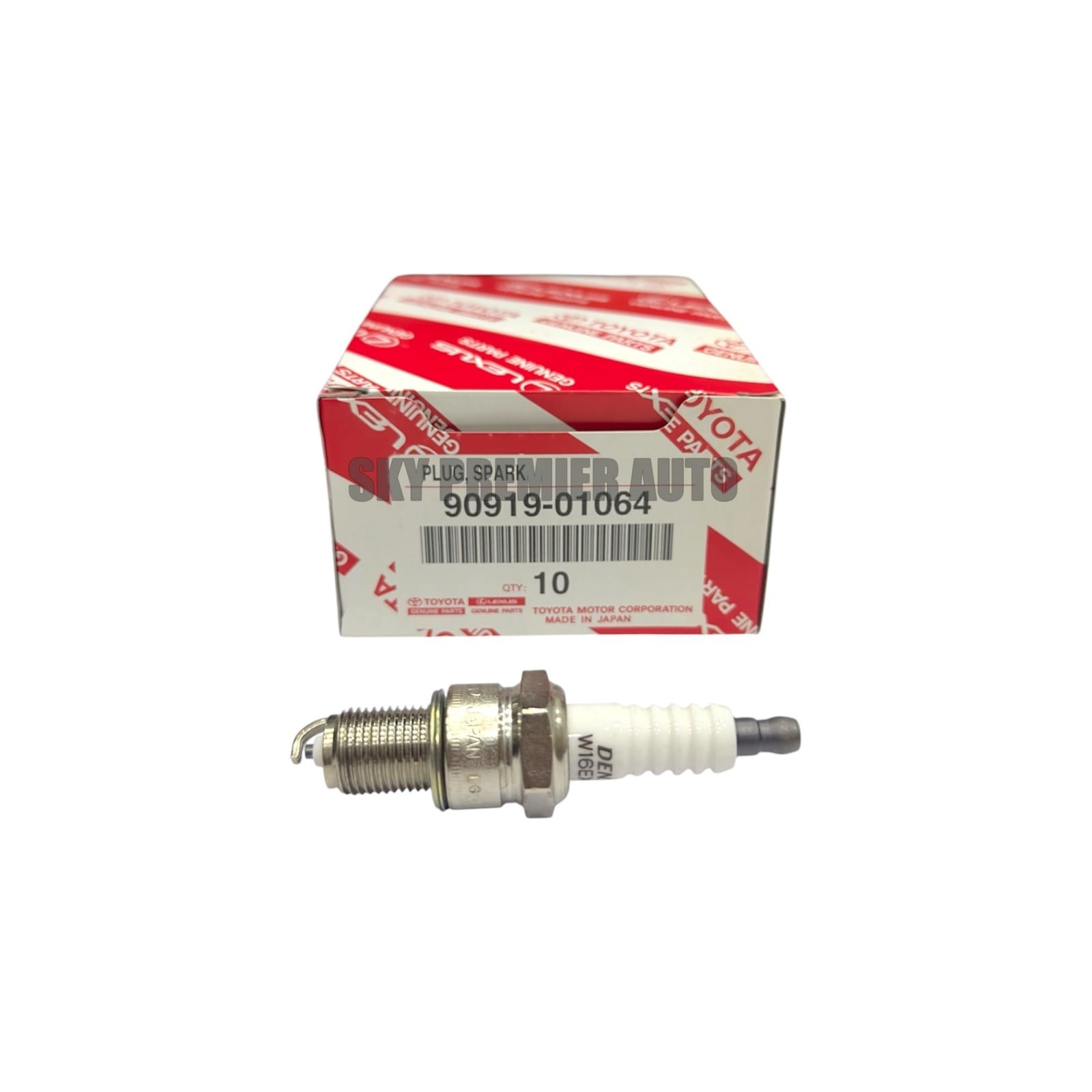 Genuine Toyota Spark Plug Set Of 6 90919-01064 4RUNNER