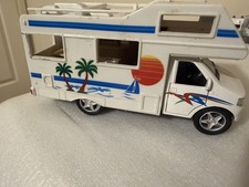 Kandy  Toys 1990s Campervan Toy PULL BACK ACTION OPENING DOORS