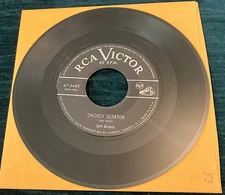 Sam Butera: Chicken Scratch/Easy Rocking 45 RCA Victor rare R&B SVG