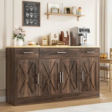 Buffet Cabinet with Ders, 53  Lar Sideboard Buffet Kitchen