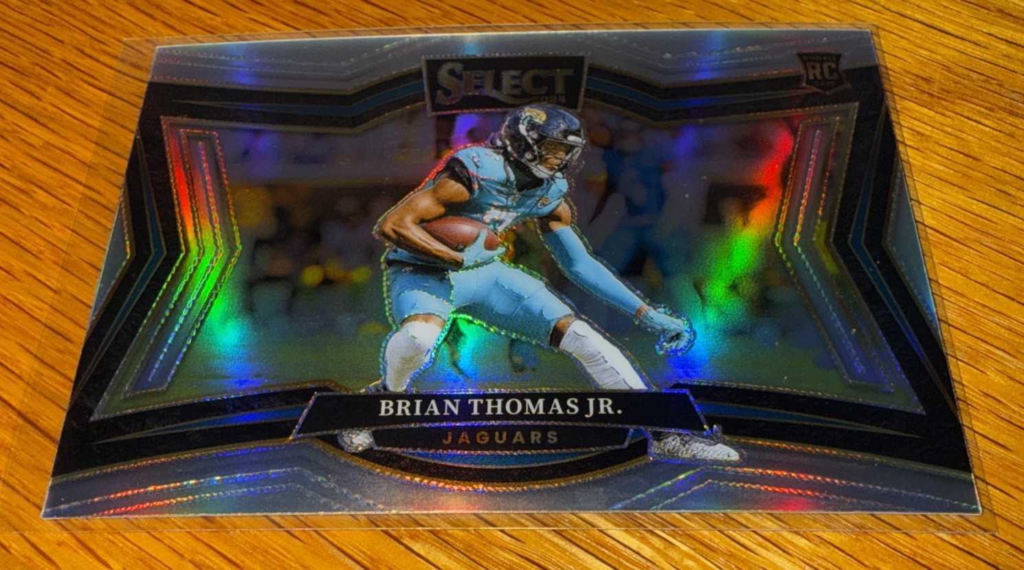 2024 Select Brian Thomas Jr. Field RC Silver Prizm Rookie #412 Jaguars