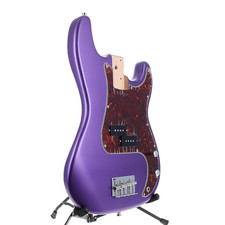 Nashville Guitar Works Precision P Bass Body finitura viola satinato completamente carico