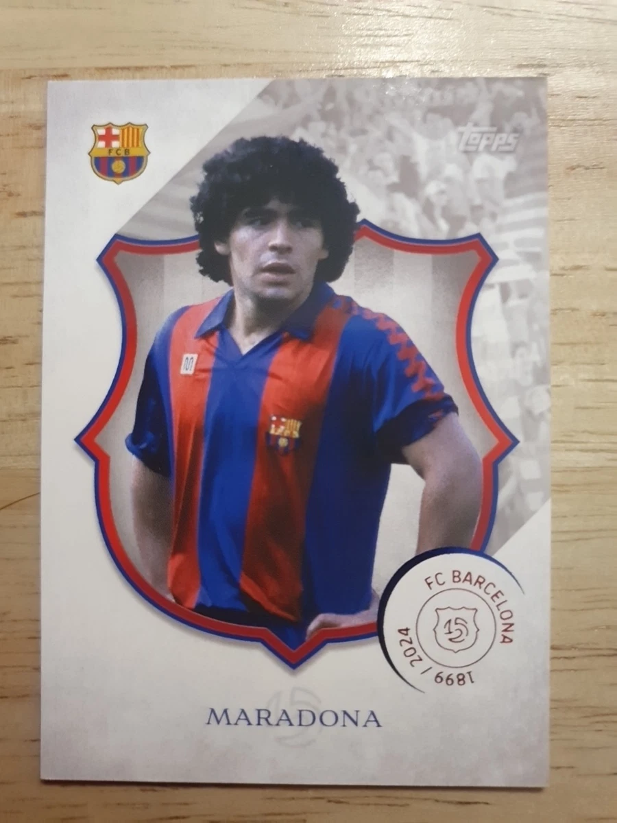 Carte Rookie Diego Maradona – FC Barcelone, Argentine, 1983, édition Originale