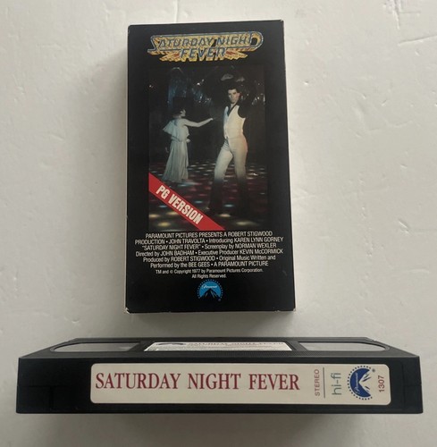 Saturday Night Fever VHS PG Version NEAR MINT CONDITION - Picture 5 of 5