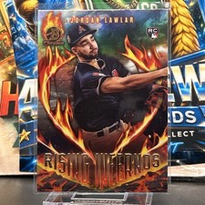 2024 Bowman Chrome Rising Inferno #RI-3 Jordan Lawlar Arizona Diamondbacks RC