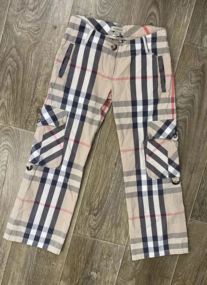 Burberry Pantalón/Capry 7Y Niñas Multicolor Foto 4 de 4