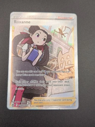 Roxanne Holo Ultra Rare SWSH: Crown Zenith: Galarian Gallery GG66/GG70 NM