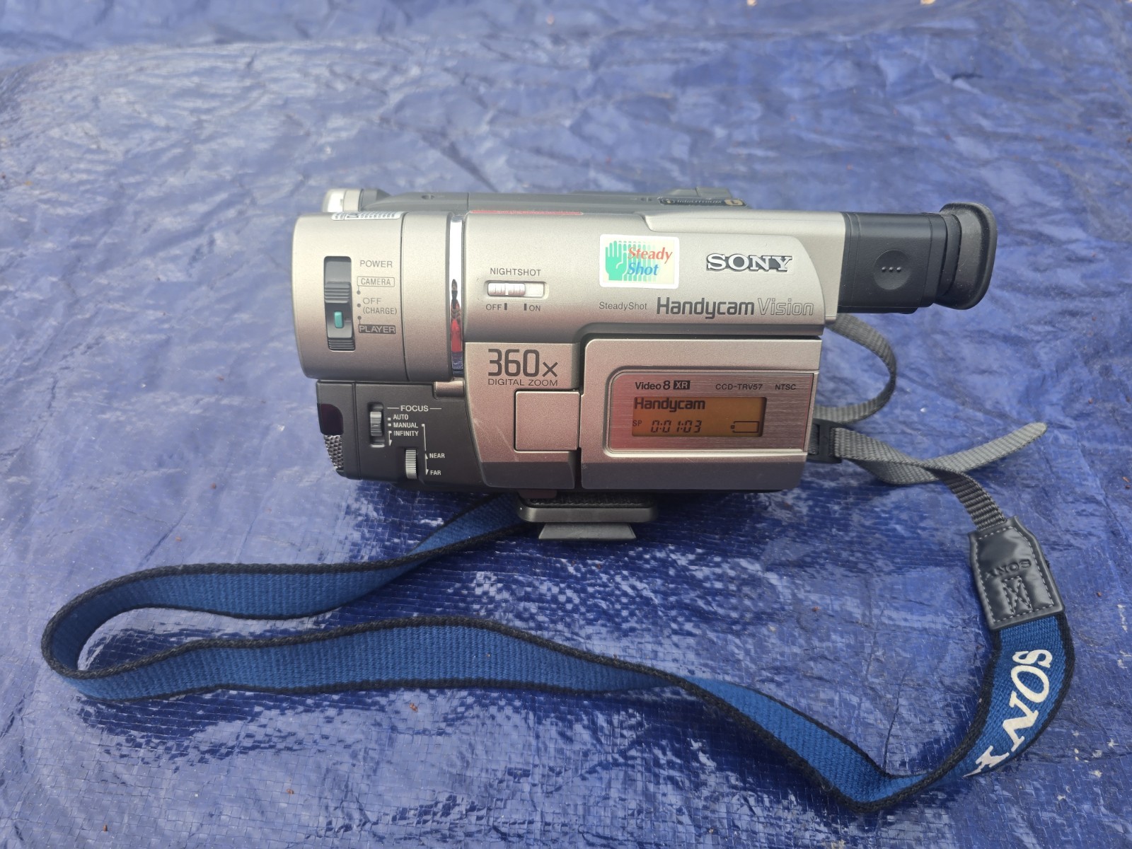 Sony handyman digital recorder camera 360x with nightvision