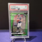 Caleb Williams 2024 Panini Prizm Neon Green Pulsar #301 RC Rookie PSA 9