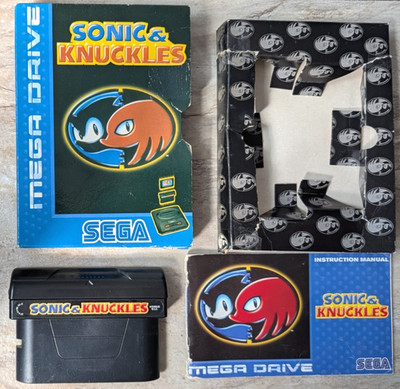 Sega Mega Drive Spiel  - Sonic & Knuckles - MegaDrive