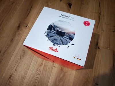 Fissler Topf-Set Adamant 3-tlg. Metalldeckel Topf + Bratentopf + Stielkasserolle
