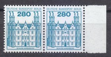 Germany 1982 MNH Mi 1142 A I Pair Ahrensburg Castle .Sc 1314 **