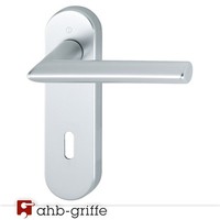 Hoppe TüRgriff Stockholm Kurzschild Sertos® Alu Natur Bb TüRdrüCker TüRbeschlag