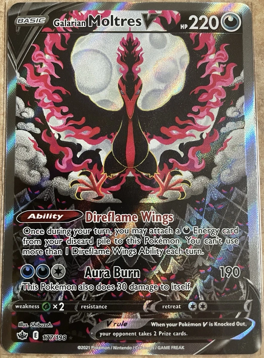 Galarian Moltres V Pokémon TCG Cards for sale | eBay
