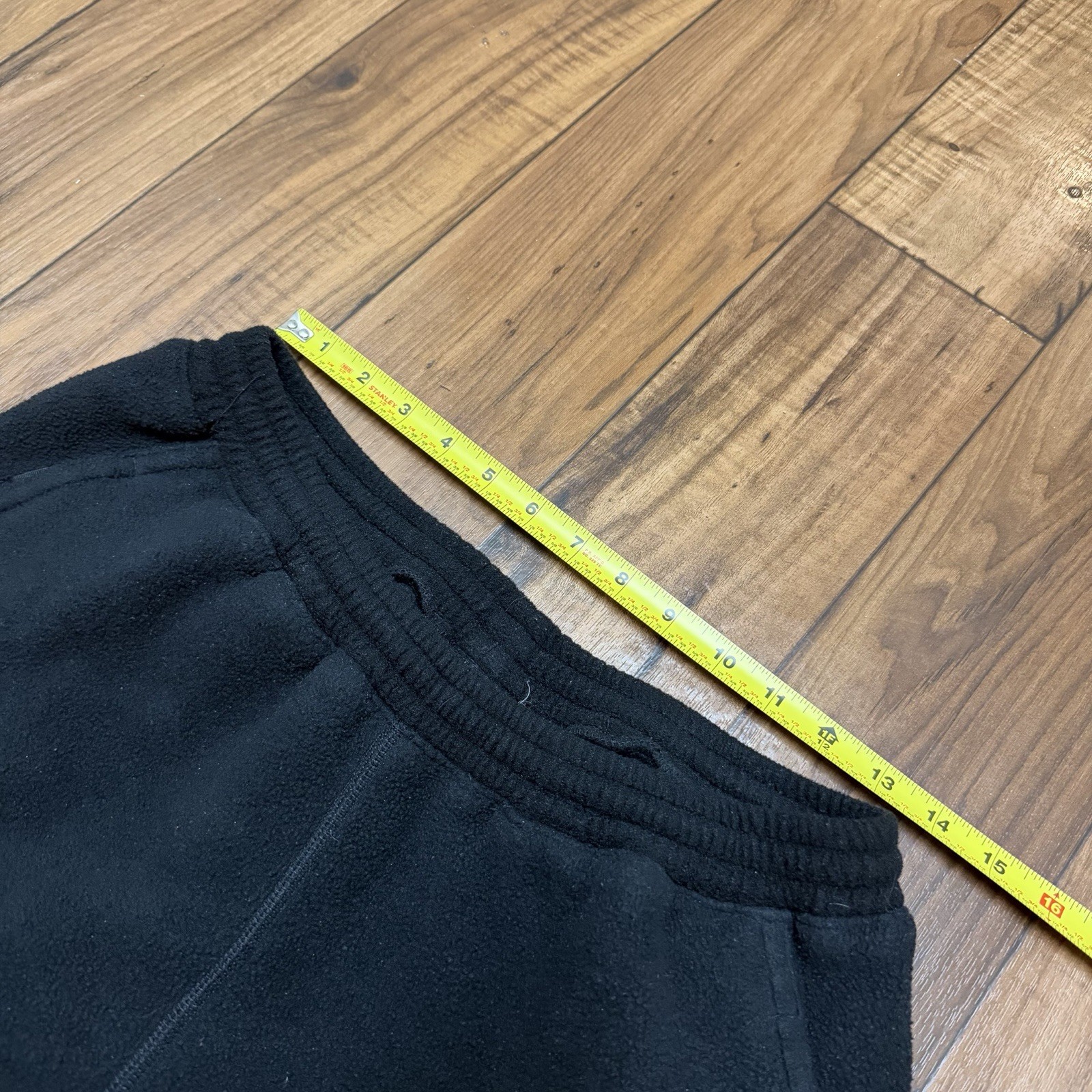 Vtg 90s Patagonia Synchilla Fleece Jogger Gaucho Pants Mens Large Black USA Made thumbnail 8