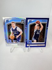 2024-25 Donruss International Cam Spencer Rated Rookie Blue /85 2x RATED ROOKIE