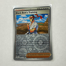 Pokemon TCG Black Belt's Training 099/131 SV: Prismatic Evolutions Reverse Holo